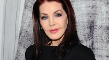 Fotografia de Priscilla Presley, viúva de Elvis Presley - Getty Images