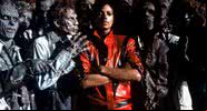 Michael Jackson durante a gravação do clipe de Thriller - Getty Images