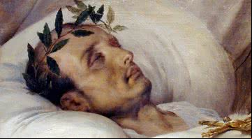 Pintura de Napoleão em seu leito de morte - Museu da Legião de Honra/Creative Commons/Wikimedia Commons
