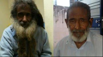 O antes e depois de Raimundo Arruda Sobrinho - Divulgação/ Facebook/ Raimundo Arruda Sobrinho
